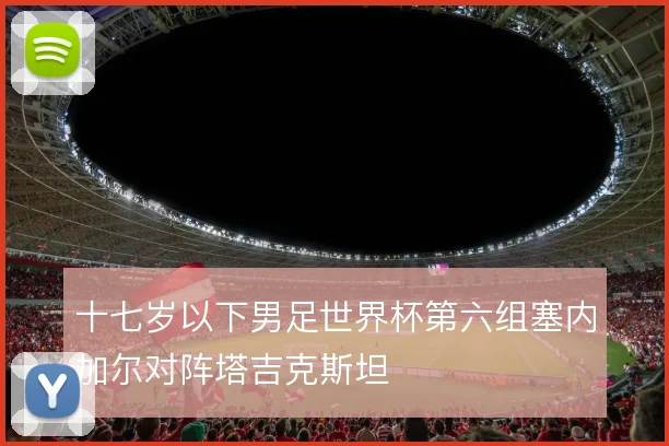 十七岁以下男足世界杯第六组塞内加尔对阵塔吉克斯坦