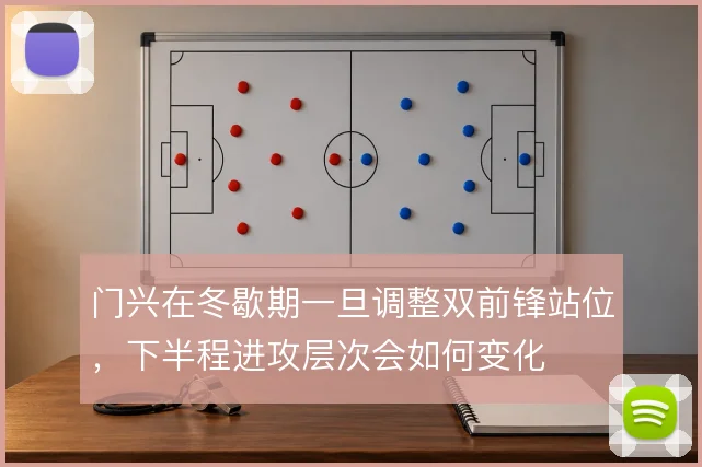 门兴在冬歇期一旦调整双前锋站位，下半程进攻层次会如何变化